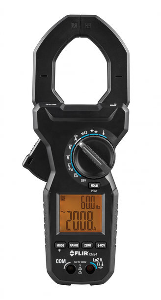 FLIR presenta el medidor de tenaza de alta corriente CM94 para servicios de suministro y contratistas eléctricos industriales